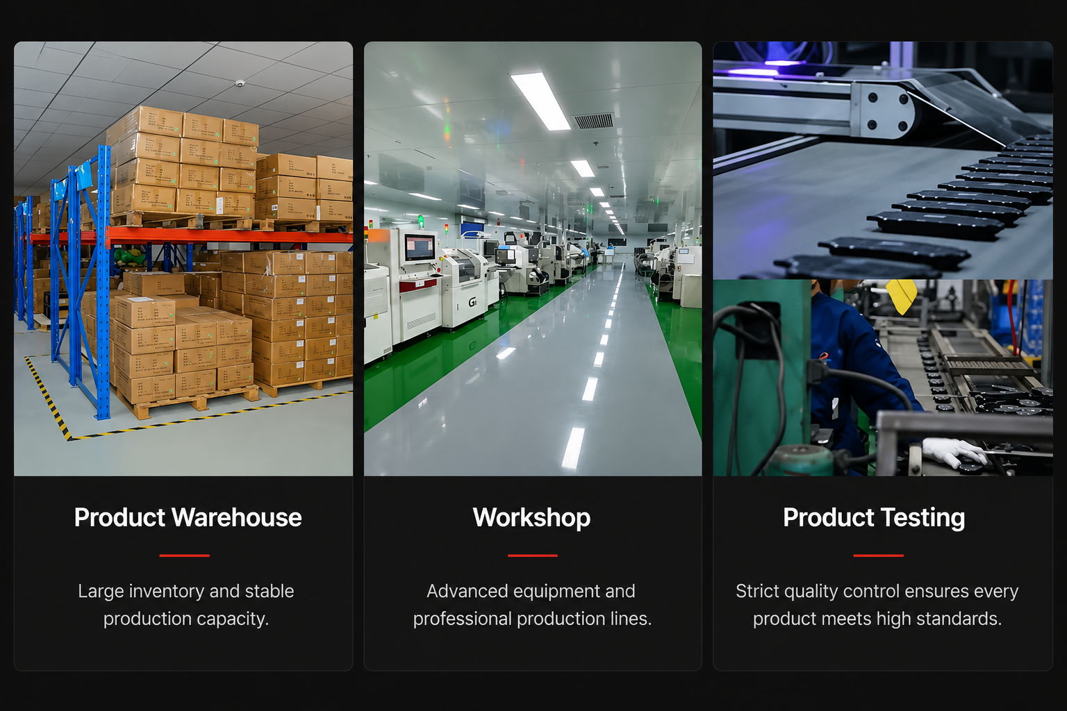 ONN MOTOR Manufacturing and Quality Control